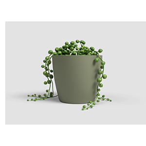 Pot San remo pot 12cm - Vert