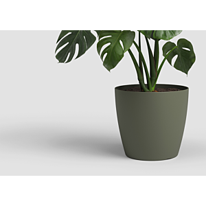 Pot San remo pot 20cm - Vert Kaki