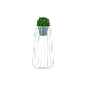 Support décoratif Taj Mahal 60cm - Blanc
