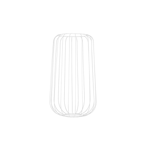 Support décoratif Taj Mahal 60cm - Blanc Pots / cache pot / jardinières