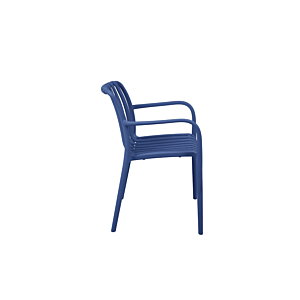 Chaise Serene Avec Accoudoirs - Bleu
