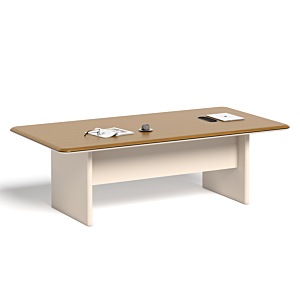 Table De Conférence MAJESTY 240cm - Marron / Beige