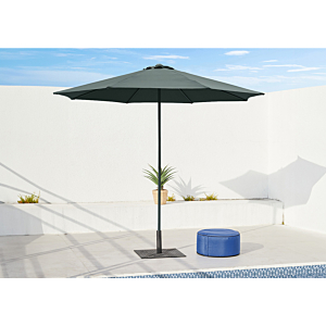 Parasol Sunrise Droit Avec Airvent 270Cm - Anthracite