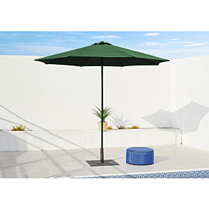 Parasol Sunrise Droit Avec Airvent 270Cm - Vert Fonce