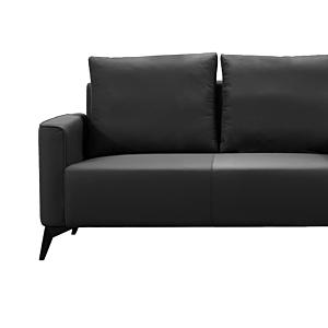 Canapé De Bureau Essentiel 2 Places - Noir