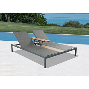 Bain De Soleil Sunny Life Double - Gris Fonce