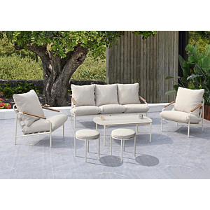 Pouf De Jardin Bayside - Beige