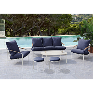Pouf De Jardin Bayside - Bleu