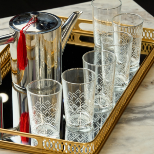 Pack De 6 Verres Elixir Sable - Blanc