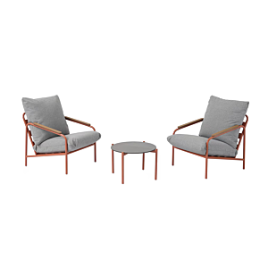 SET BALCON BAYSIDE - Gris 