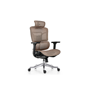 Fauteuil Président ERGOSUPPORT - Marron