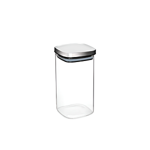 Bocal En Verre Avec Couvercle Inox 1400ml - Blanc Soldes été vague 2