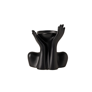 Vase Humain Créatif - Noir Accessoires