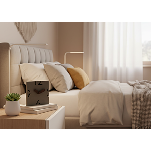 HORLOGE MURALE 12x4.5x12cm -Gris