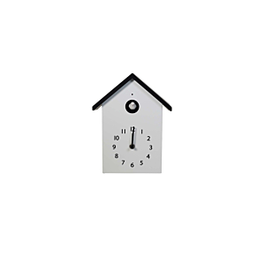 HORLOGE MURALE 20.1x10.3x25.7cm
 -Blanc Décorations