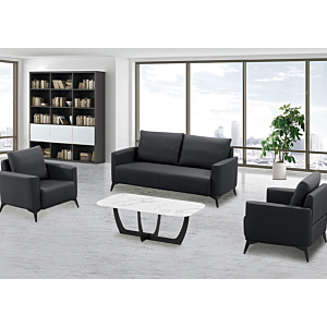 Fauteuil De Bureau Essentiel 1 Place - Noir