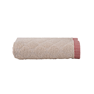Serviette Invité Jaquard 30X50 Cm - Beige Textile