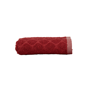 Serviette Jaquard 50X90 Cm - Bordeaux Textile