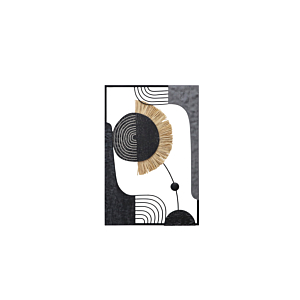 DECORATION MURALE 40.0x59.7x1.9 - Multicouleur Décorations