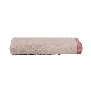 Drap De Bain Jaquard 100X140Cm - Beige Textile