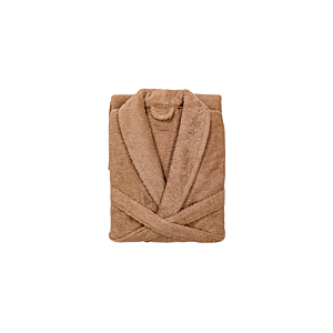 Peignoir Taille L - Taupe Textile