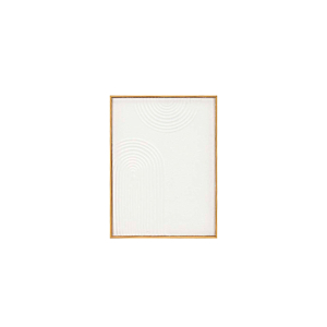 TABLEAU FORME GEOMETRIQUE HANDMADE 30x40x2,3 - Multicouleur Soldes été vague 2