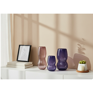 VASE NOVA 14x14x31CM - ROSE