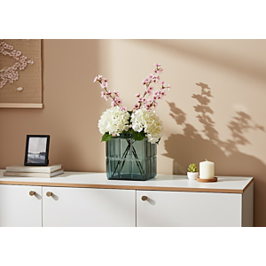 VASE INFINITY 19.5x19.5x21.5CM - VERT