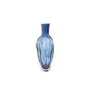 VASE SIENNA 12.5x12.5x33CM - BLEU Vases