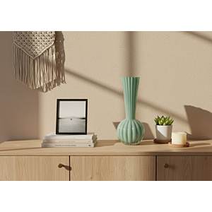 VASE LA PERLE 13x13x30CM - VERT