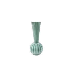 VASE LA PERLE 13x13x30CM - VERT Vases