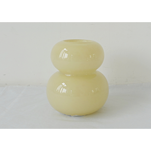 VASE ECLAT 10x10x12CM - BEIGE