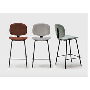 Tabouret Arus - Orange Foncé