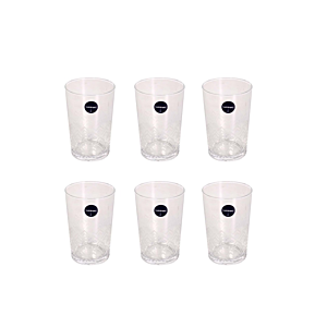 Pack De 6 Verres Elixir Sable - Blanc Offres Ramadanesques