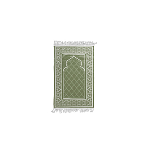 Tapis Prière - Vert Textile Ramadan