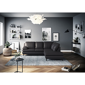 Canapé D'angle FERRARA - Noir