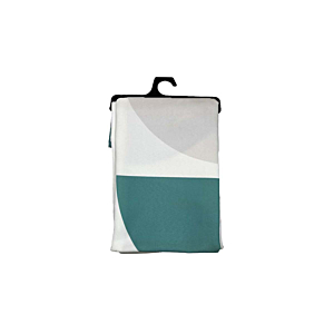 NAPPE RICHBOND GEOMETRIQUE 140X240 - VERT / BLEU Textile