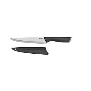 Couteau + Couvercle Tefal Slicing Comfort 20cm - Noir