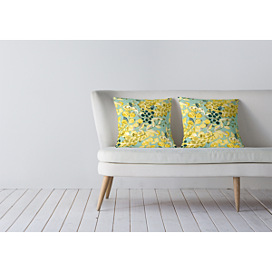 Coussin Floral – Multicouleur