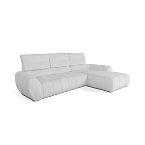 Canapé D'angle Droit NAPOLI - Beige