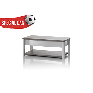 Table Basse Pesaro - Chêne / Gris