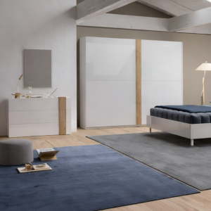 Commode Venus 3 Tiroirs - Blanc/Chêne