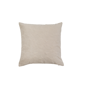 Coussin Avec Zip Et Remplissage 45X45Cm - Écru Coussins décoratifs