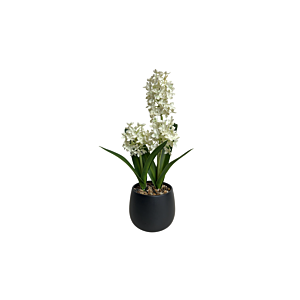 PLANTE ARTIFICIELLE HYACINTH AVEC POT 40CM - BLANC Plantes et fleurs artificielles