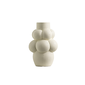 VASE BUBBLE MAT 15x22.3x6CM - BEIGE Vases