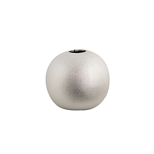 VASE BOULE 14.5x12.8x4CM - ARGENTÉ Vases