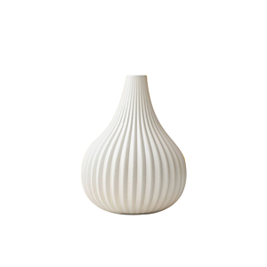 VASE GOUTTE 8.5x12x1.5CM - BLANC Vases