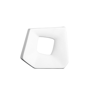 VASE AJOURÉ 16x13.4x12.4CM - BLANC Vases