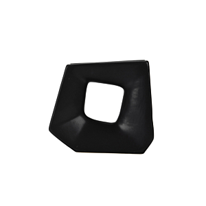 VASE AJOURÉ 16x13.4x12.4CM - NOIR Vases