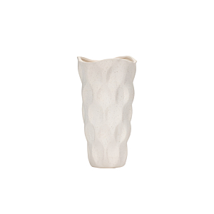 VASE SCULPTE - BLANC Vases